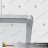 PANEL MENU SLIM BOX DOBLE CARA COLGANTE PIOLAS (1200X450) COLOR PLATEADO, foto 10