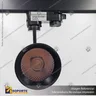 VERSALLES - FOCO LED TRACK LIGHT TRIFASICO COB 18W 3000K NEGRO 24, foto 6