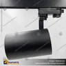VERSALLES - FOCO LED TRACK LIGHT TRIFASICO COB 30W 3000K NEGRO 36, foto 7