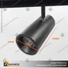 MONACO-FOCO TRACK LIGHT MAGNETICO CUERPO NEGRO 10W 48V 3000K, photo 10