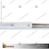 MG27 LUCERNA - LAMPARA LINEAL CUERPO BLANCO 10W 400MM NEUTRO 4000K 48V 150O, foto 7