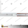 MG27 LUCERNA - LAMPARA LINEAL CUERPO BLANCO 10W 400MM NEUTRO 4000K 48V 150O, foto 8