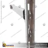 MAGNA SOPORTE BARRA OVAL CROMADO, photo 4
