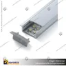 PERFIL PARA CINTA LED ALP 013 3MT, foto 5