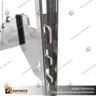 BRAZO A RIEL NOVA 30 CM CASCADA 7 BOLAS CROMADO, foto 6