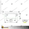 PERFIL PARA CINTA LED ALP 001 3MT, foto 12